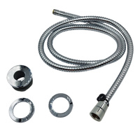 Bateria wannowa 3-otworowa, biały/chrom