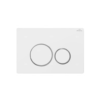 Przycisk spłukujący do stelaża podtynkowego czarny