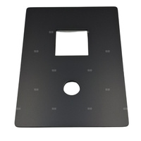 MASKOWNICA BATERII PODTYNKOWEJ NATRYSKOWEJ PAROS KOLOR CZARNY