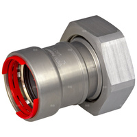 Półśrubunek z płaskim uszczelnieniem GW PowerPress - 1/2" G3/4"