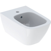 Geberit Smyle Square Bidet wiszący, B35cm, H26cm, T54 cm, z przelewem, z otworem na baterię