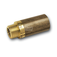 Przedłużka SANHA PURAFIT, brąz, 1'' (GW x GZ), 65 mm