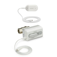 Zawór odcinający kulowy 1'' z siłownikiem L5 WiFi w zestawie z czujnikiem zalania i zamarzania L1 WiFi