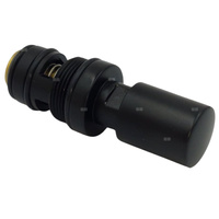 Przełącznik funkcji do baterii wannowej Paros/ Pelori, czarny