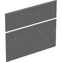 Zestaw frontów szuflad do szafki pod umywalkę GEBERIT, kol. lava matowy szer.750 mm