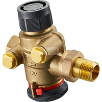 Cocon QTZ DN 32, 1 1/4 GW + półśrubunek, 600-4800 l/h, PN25, zawór regulacyjny bez zaworków pomiarowych