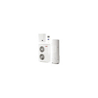 Pakiet - Pompa ciepła powietrze-woda split ARISTON NIMBUS FLEX S-T NET R32 8 kW 400 V + Moduł naścienny SENSYS HD + Zasobnik c.w.u. 200 l + Moduł komunikacji internetowej (aplikacja Ariston Net)