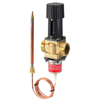 Regulator temperatury AVTB, PN 16, DN 25, 5.50 m³/h, 30 'C - 100 'C, 2.3 m, Gwint zewnętrzny, kompletny