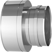 Przejście DW-EW JEREMIAS 205-DWETN37A stal nierdzewna fi 200 mm