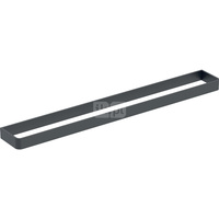 Uchwyt na ręczniki Geberit do mebli łazienkowych: 42.4x1.9x4.9cm, Czarny mat / Malowany proszkowo, matowy
