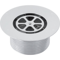 Zawór zestawu odpływowego Geberit z gwintem rurowym: G=1 1/2", di=40mm, Chrom błyszczący