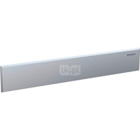 Zestaw wykończeniowy Geberit do odpływu ściennego, pokrywa ze stali nierdzewnej szczotkowanej: Stal nierdzewna szczotkowana