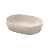 UMYWALKA NABLATOWA MODUO 50 OWALNA BOX BEŻOWY MAT