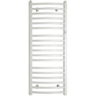 Grzejnik drabinkowy INSTAL-PROJEKT AMBRA R, wym. 1038 x 400 mm, kolor biały/white silk, moc 357W