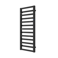 Grzejnik c.o. POPPY PPY-40/100D50C31 dolne/50, kolor czarny mat