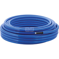 Rura PE-RT II/AL/PE-RT II GEBERIT Mepla 26 mm x 3 mm izolacja: 13 mm, izolacja kolor niebieski - kręgi 25m wielowarstwowa gładka