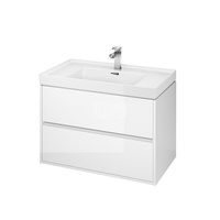 SET B105 CREA 80 BIAŁY ZMONT ( SZAFKA +UMYWLAKA) WIR