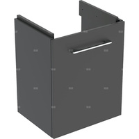 Dolna szafka pod umywalkę kompaktową Geberit Selnova Square, z jednymi drzwiami: Szerokość umywalki=50cm, Lava