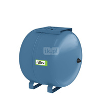 Naczynie wzbiorcze REFLEX HW 60, pojemność 60 l, 10 bar / 70'C, kolor niebieski, do instalacji