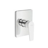 Podtynkowa bateria natryskowa 1-funkcyjna Dokos biały/chrom