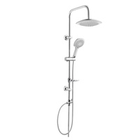 Deszczownia Elea biały / chrom