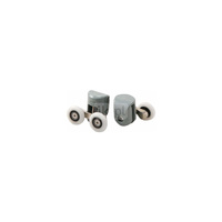 Rolki górne podwójne do szyb 5 mm, fi 23 mm (2 szt.)