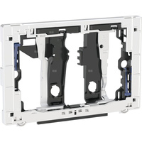 Rama mocująca z mechanizmem przechyłu, do pojemnika na wkład Geberit DuoFresh: Chrom błyszczący