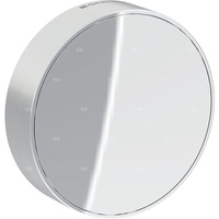 Rozetka funkcyjna Geberit Split do zestawu odpływowo-przelewowego do baterii podtynkowej, chrom błyszczący