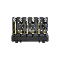 Zestaw DZGP-ECF-12-SR/ z trzema grupami z zaw. termost. 20-45' C z pompami DEFRO ECOFLOW ENERGY