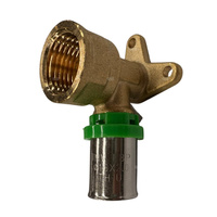 KOLANO ZACISK GW 1/2"X16 DO LISTWY LBP PROV 