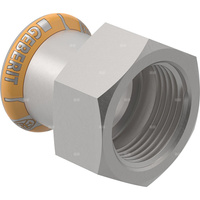 Złączka przejściowa Geberit Mapress Therm z gwintem wewnętrznym d18-Rp3/4