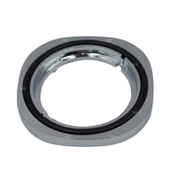 Podstawka pod baterię umywalkową Glamour/ Magic, chrom