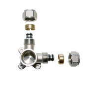 Kolano naścienne 90 z gwintem wewnętrznym Invena PROV