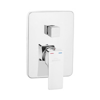 Podtynkowa bateria natryskowa 2-funkcyjna Nyks Chrom