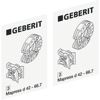 Naklejka identyfikacyjna - opaska zaciskowa Mapress d42-66.7 (3) zest.-2