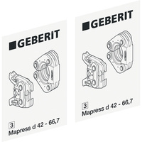 Naklejka identyfikacyjna - opaska zaciskowa Mapress d42-66.7 (3) zest.-2