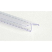 Uszczelka pionowa transparentna, do szyb 6 mm, długość 1970 mm, (seria kerria)