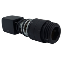 Przełącznik funkcji do baterii wannowej Paros, czarny