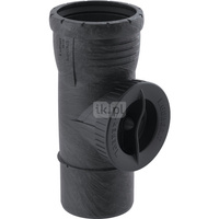 Czyszczak Geberit Silent-Pro 90 st. z okrągłym otworem rewizyjnym d90