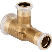 Trójnik GEBERIT Mapress redukcja 90' mosiądz 22 mm x 18 mm x 18 mm MZ