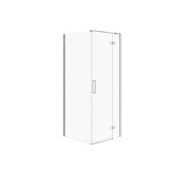 KABINA PRYSZNICOWA NAROŻNA CITY 80X80X195 PRAWA SZKŁO TRANSPARENTNE