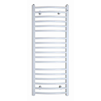 Grzejnik drabinkowy INSTAL-PROJEKT AMBRA R, wym. 1394 x 500 mm, kolor biały/white silk, moc 548W