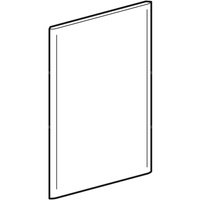 Drzwi do dolnej szafki pod umywalkę GEBERIT, kol. biały szer.400 mm