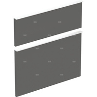 Zestaw frontów szuflad do dolnej szafki pod umywalkę GEBERIT iCon, kol. lava szer.600 mm