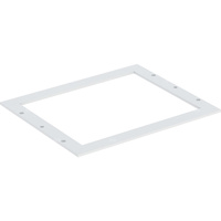 Rama łącząca Geberit do szafki bocznej: Biały