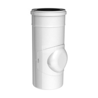 Rura fi60/100mm z otworem wyczystkowym biała