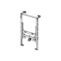 Stelaż podtynkowy do bidetu TECE profil, 820 x 500 x 100 mm, regulacja wysokości