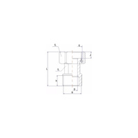 Śrubunek UNIPAK, 3/4'' (GW x GZ)