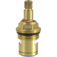 Głowica ceramiczna 90 stopni, z mosiądzu, do bateria dwupokrętłowych, 20 klinów, woda zimna