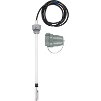 Sygnalizator graniczny poziomu napełnienia AFRISO GWG 12 K/1, długość czujnika 360 mm, kabel 1.5 m, wtyczka szara